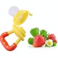 3 PCS Portable Baby Infant Food Nipple Feeder Silicone Pacifier Silicone Baby Soother, Random Color, Size:M