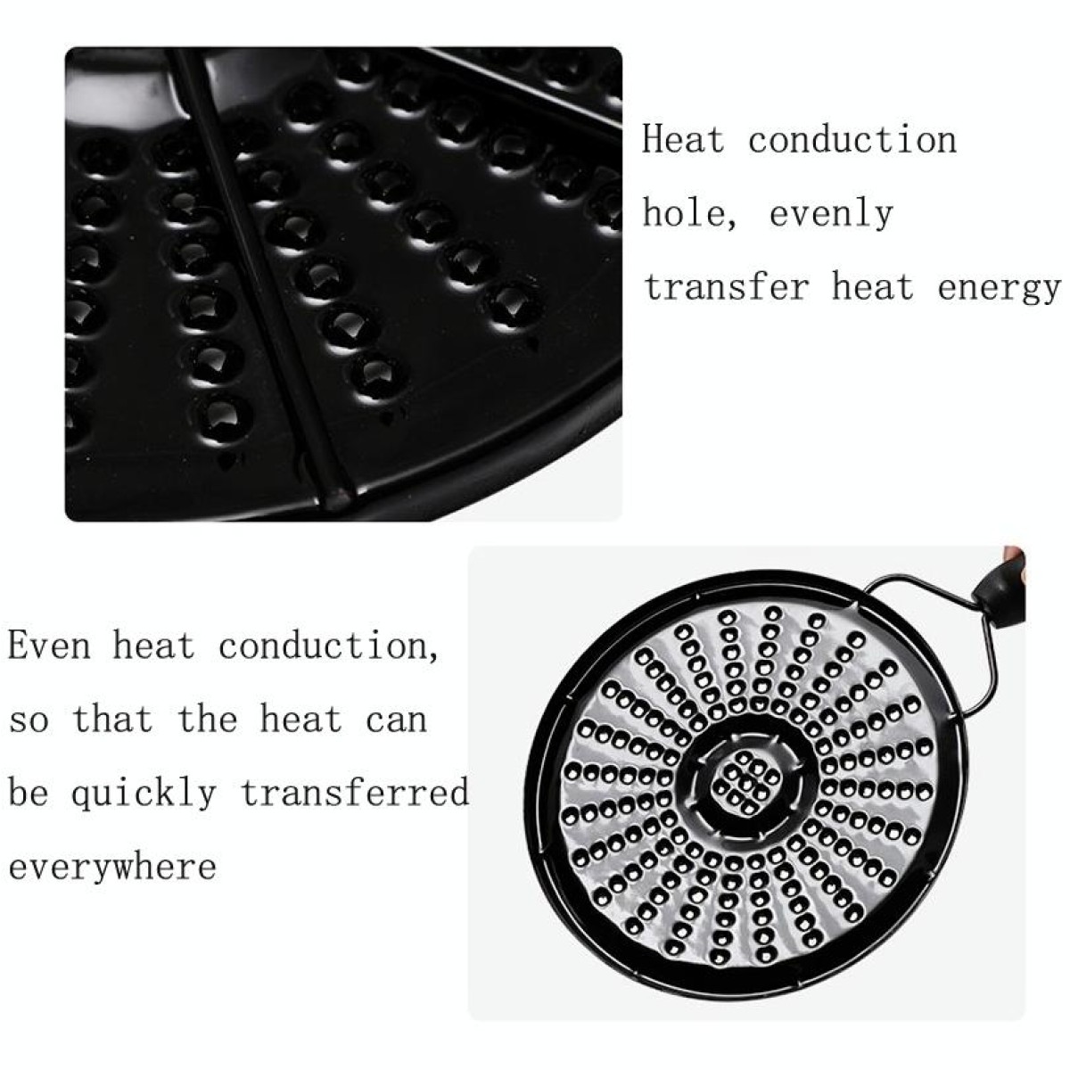 Gas Stove Auxiliary Heating Pad Cookware Anti-Scorch Anti-Skid Energy-Saving Heat Conduction Plate