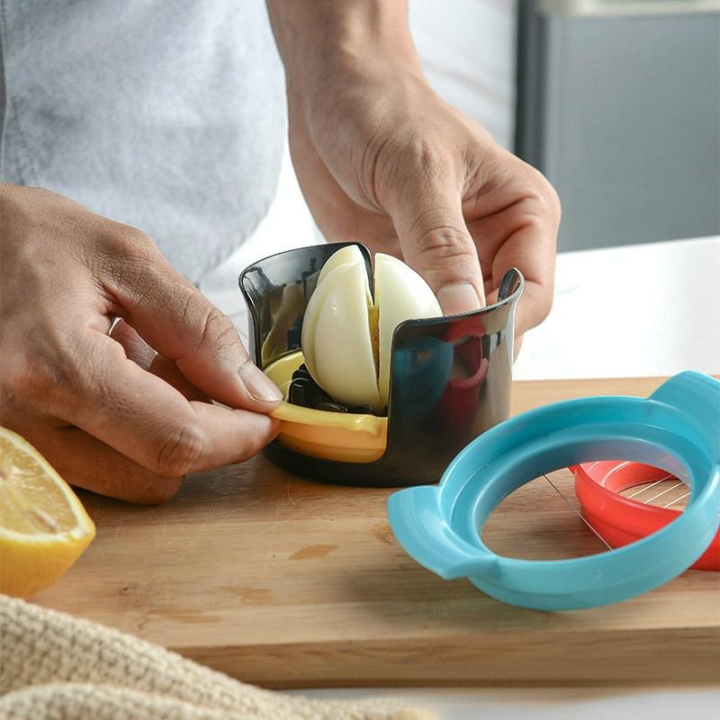 2 PCS 3 in 1 Egg Cutter Kitchen Tools