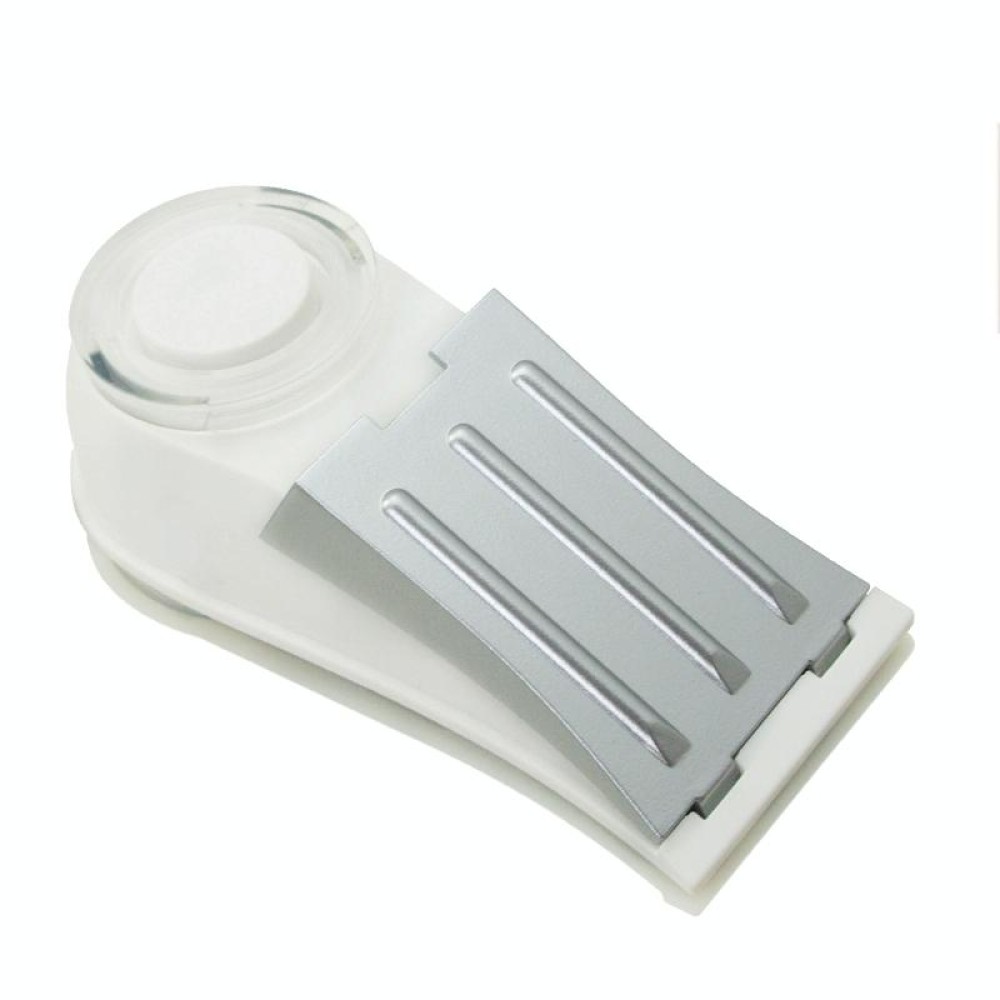 MSA-803 Window Vibration Alarm Door Stopper Flashing Light Burglar Alarm(White)