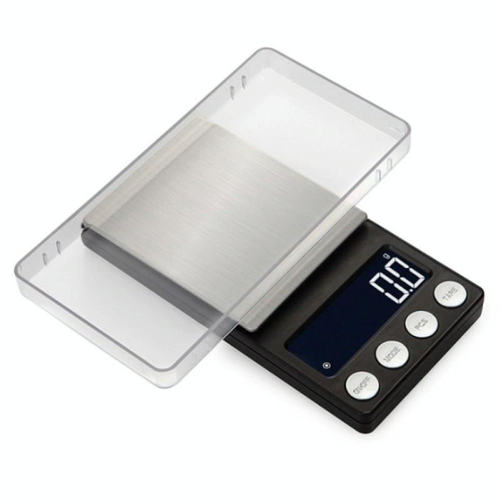 High-Precision Electronic Scale Mini Portable Jewellery Medicine Scale, Style:1000g/0.1g