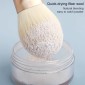 10 PCS / Set Makeup Brush Corn Silk Fiber Hair Loose Powder Brush Face And Eye Makeup Brush, Style:With Pink Cylinder