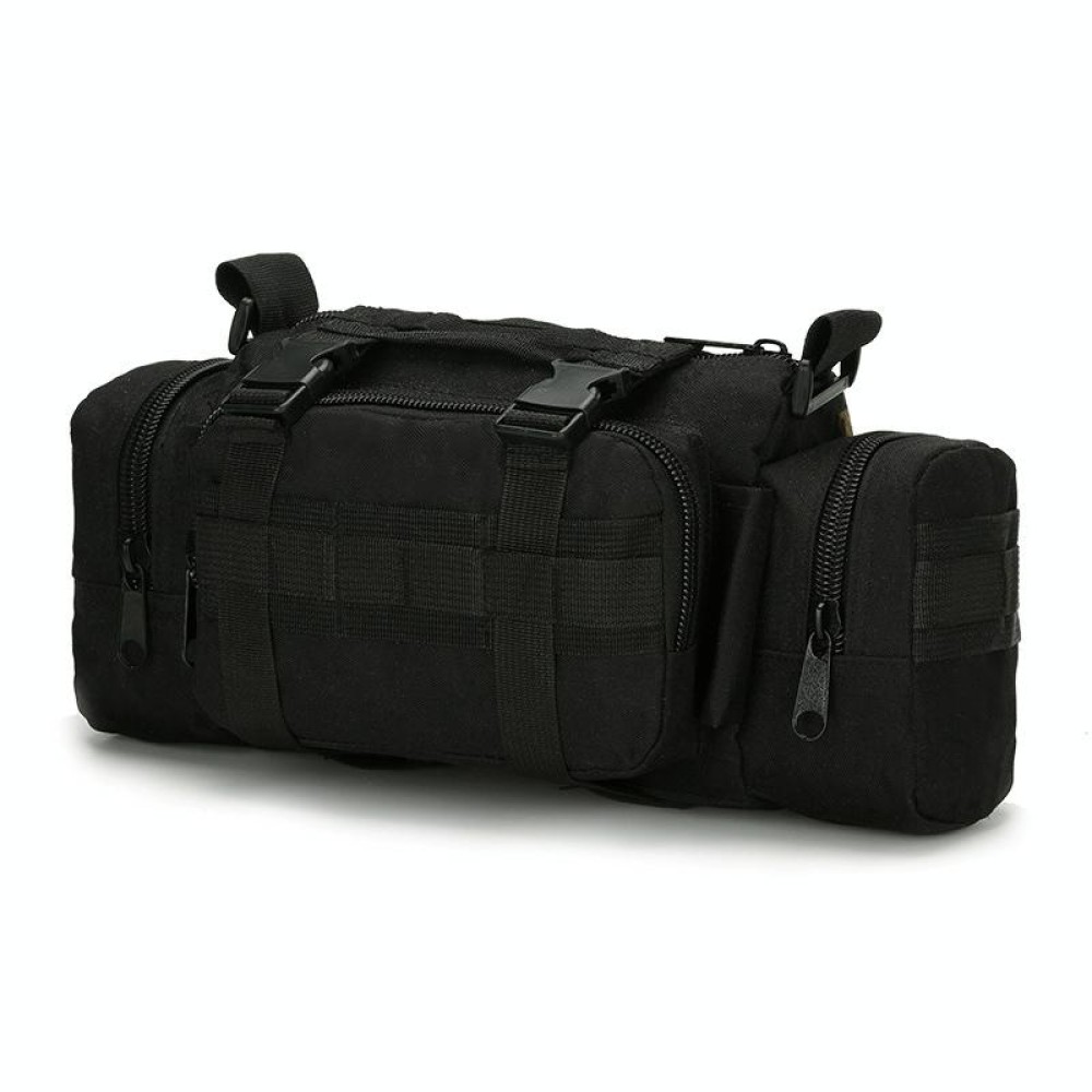 B04 Sports Outdoor Fishing Waterproof Waist Bag Photography Multifunctional Bag(Black)