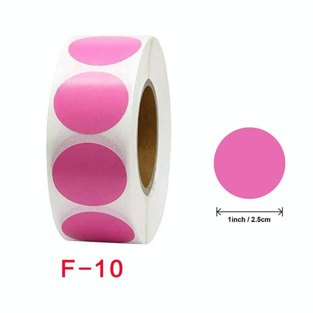 Color Sticker Decorative Sticker Label, Size: 2.5cm / 1 inch(F-10)