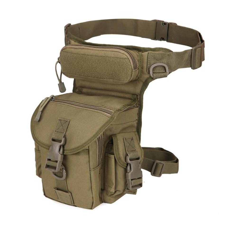 A90 Waterproof Oxford Cloth Messenger Bag Photography Equipment Sports Leg Bag(Army Green)