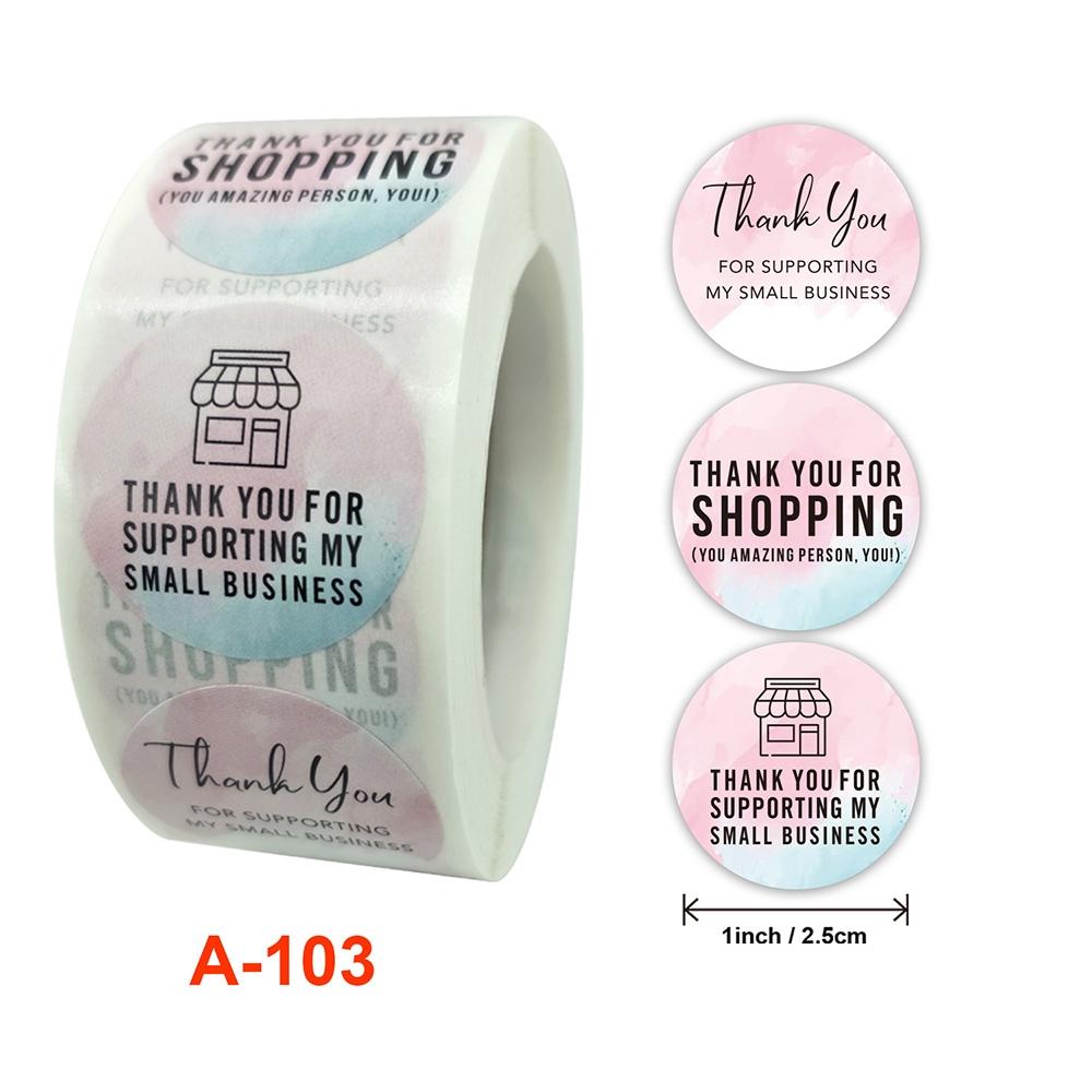 Holiday Decoration Envelope Sealing Sticker Handmade Label, Size: 25 cm/1 inch(A-103)