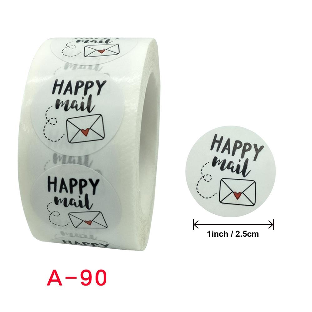 Holiday Gift Baking Envelope Label Sticker, Size: 2.5 cm/1 inch(A-90)