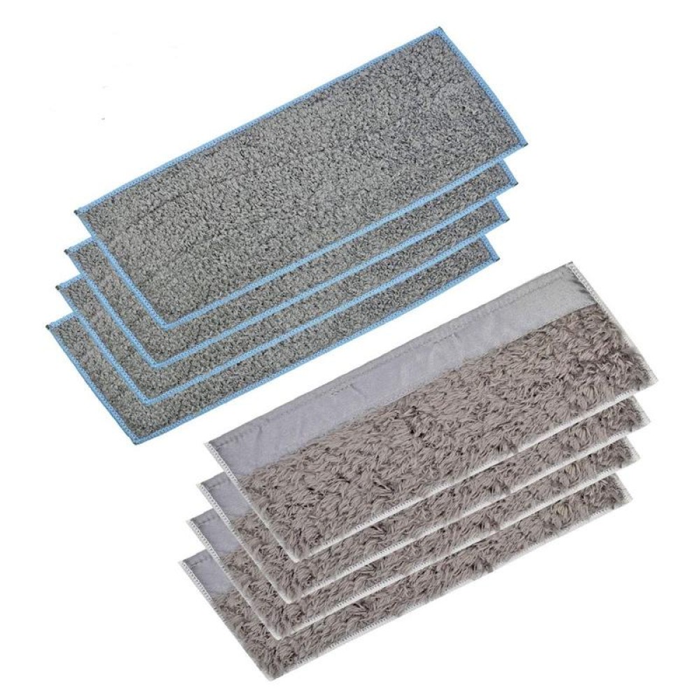 Sweeper Accessories Mop Wet & Dry Type for IRobot Braava / Jet / M6, Specification:8-piece Set (4 Dry Wipes + 4 Wet Wipes)