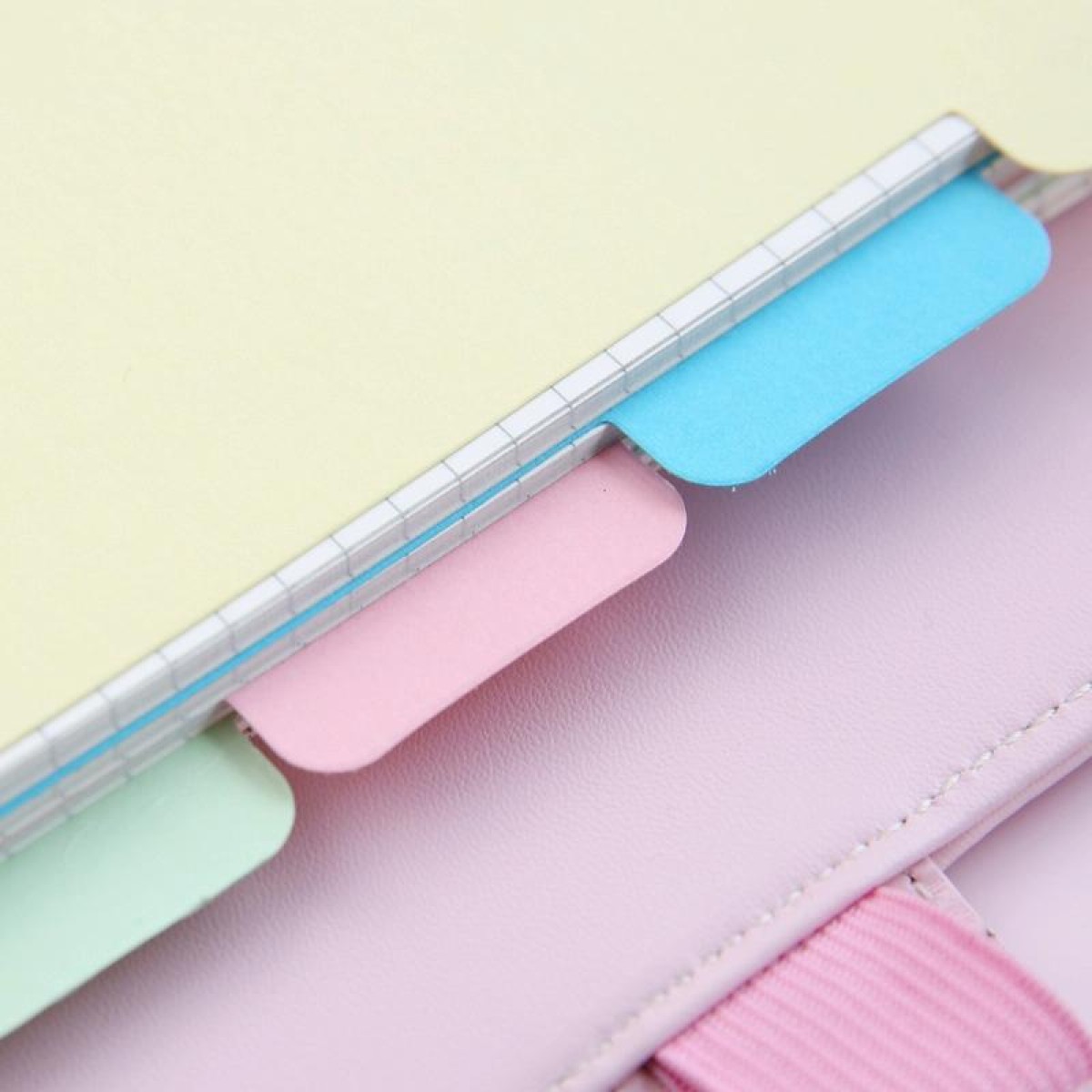 10 Packs A6 Loose-Leaf Index Handbook Divider Page Notebook 6-Hole Inner Core Index Page Random Colour Delivery