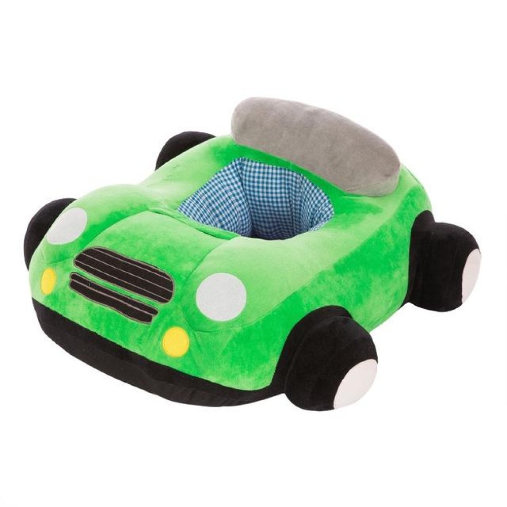 Baby Seats Sofa Cartoon Chair Toys Car Sofa(Green)