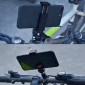 YJ-G2 Cycling Metal Tube Clip 1/4 PTZ Bicyle Bracket Universal Portable Camera Bicycle Clip