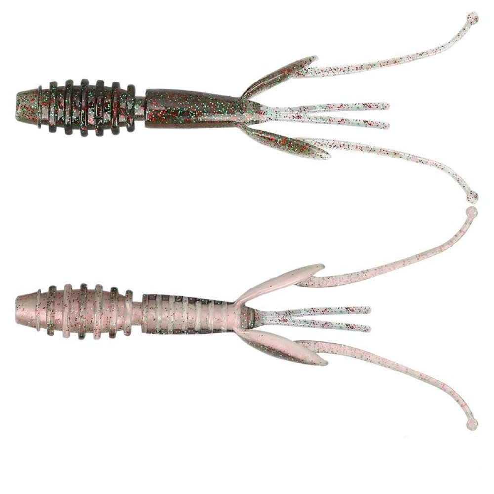 12 in 1 Salted Shrimp Type Fishy Lure Soft Bait Soft 88mm/2.2g (12pcs/bag)(SL-2006-A)