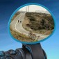 Bicycle Rearview Mirror Mountain Bike Reflector 360 ??Degree Rotating Reversing Mirror, Random Color Delivery