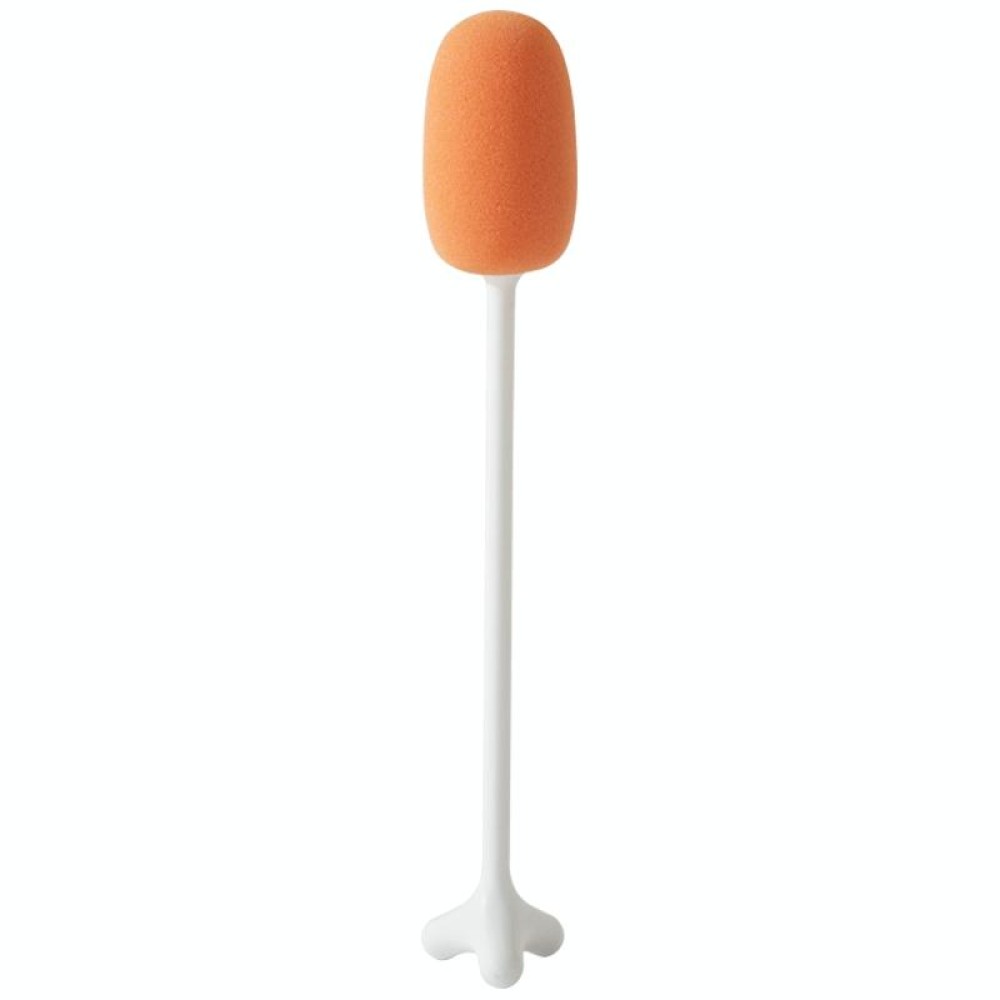 3 PCS Long Handle Vertical Cup Brush Baby Bottle Sponge Cleaning Brush, Length: 31cm(White)