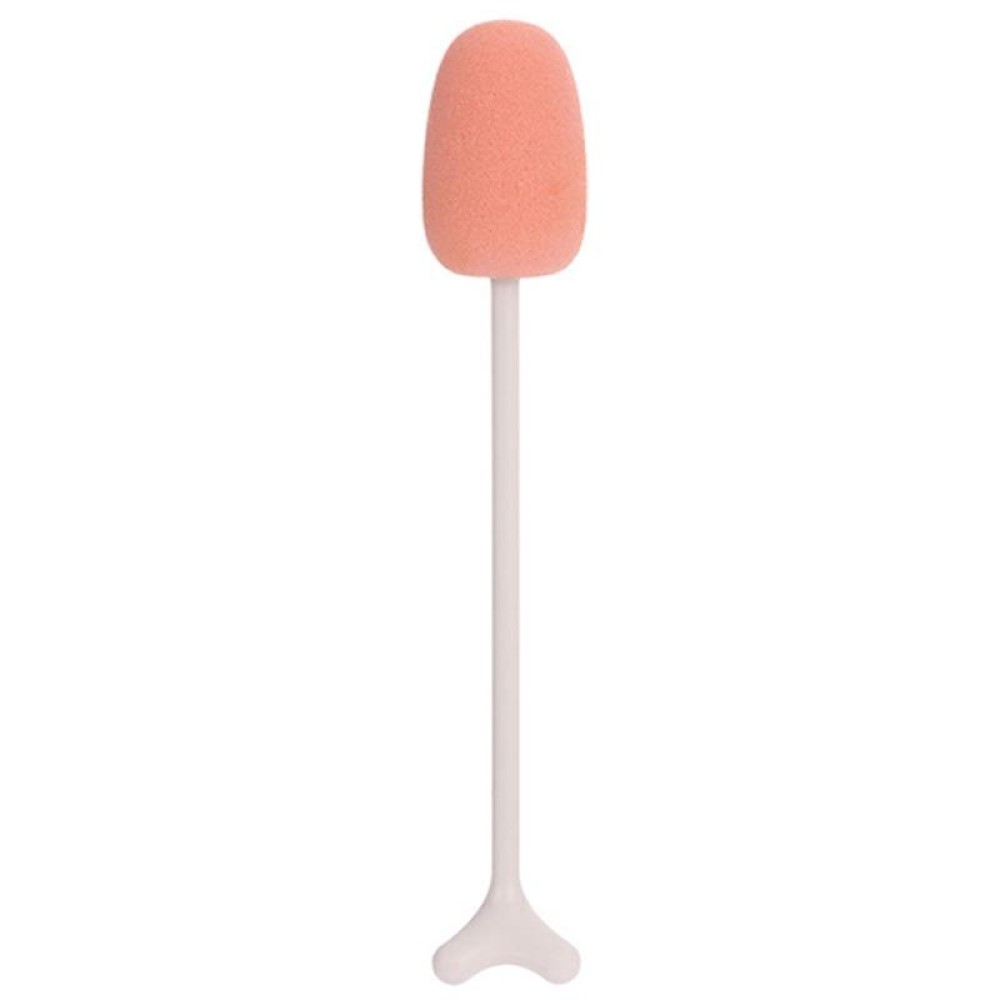 3 PCS Long Handle Vertical Cup Brush Baby Bottle Sponge Cleaning Brush, Length: 31cm(Pink)