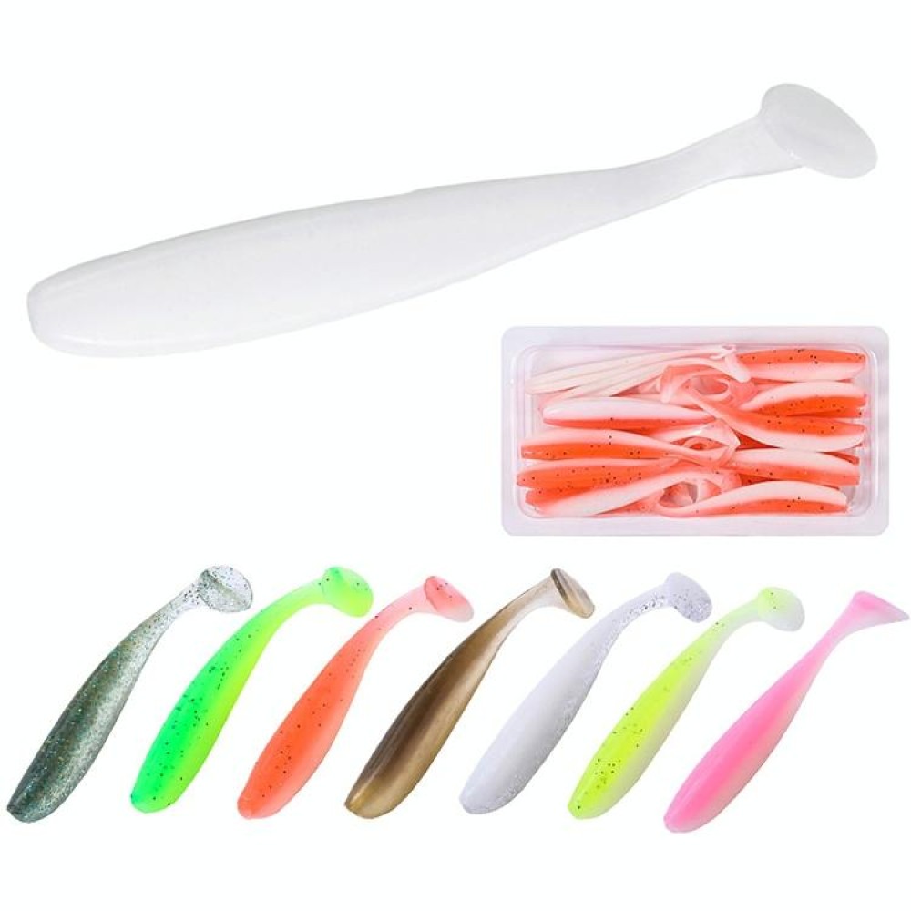 Simulated Fishing Lures Two-Color T-Tail Soft Lures Bionic Sea Fishing Lures, Colour: 9