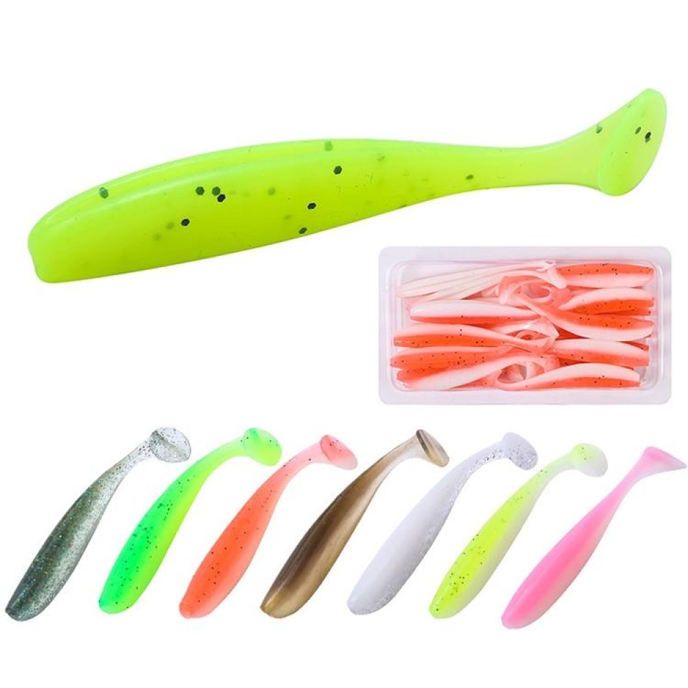 Simulated Fishing Lures Two-Color T-Tail Soft Lures Bionic Sea Fishing Lures, Colour: 10