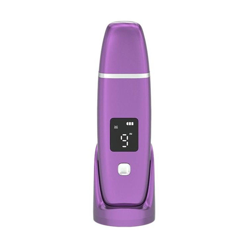 Ultrasonic Shoveling Machine Blackhead Beauty Instrument Iontophoresis Pore Cleaning Instrument(Purple)