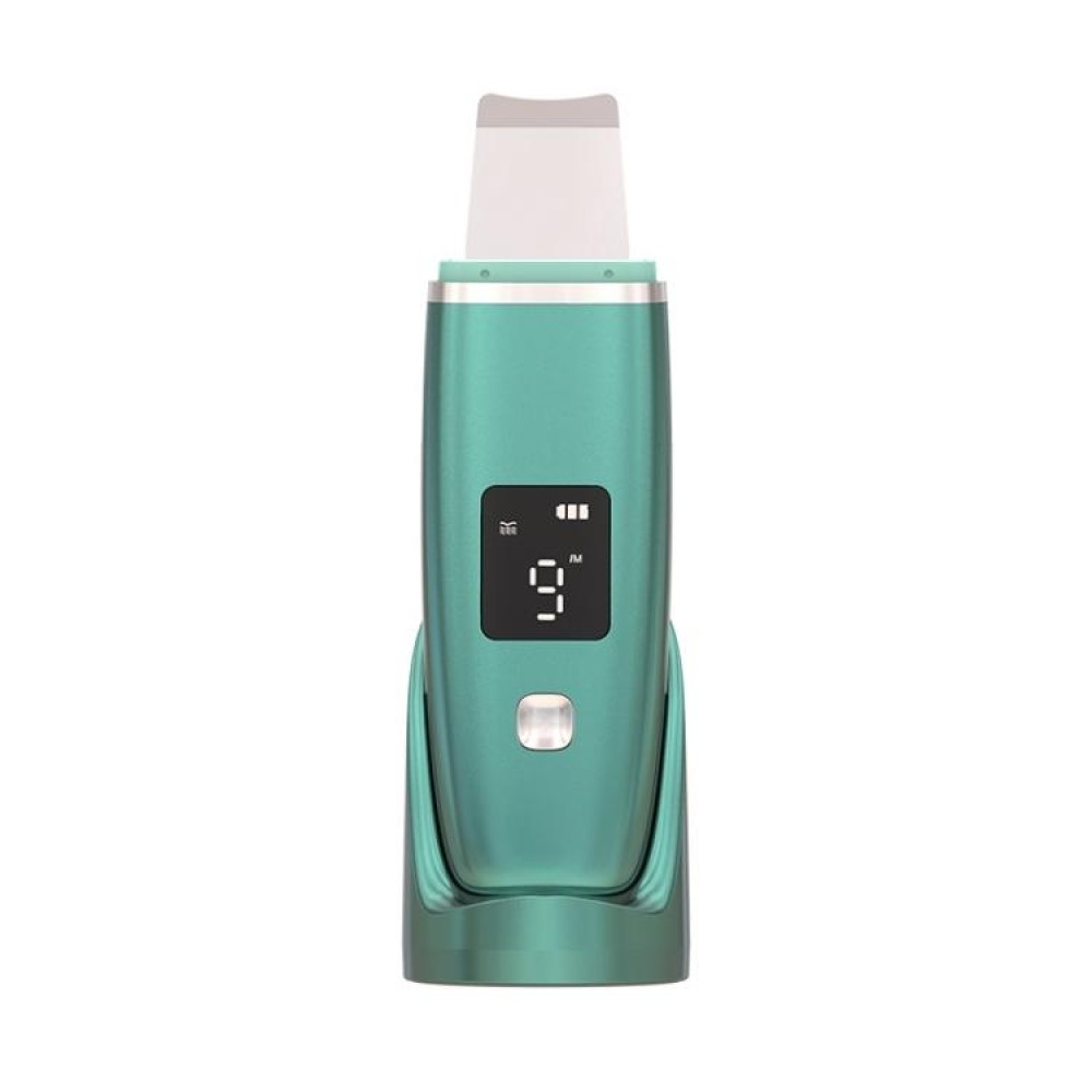 Ultrasonic Shoveling Machine Blackhead Beauty Instrument Iontophoresis Pore Cleaning Instrument(Green)