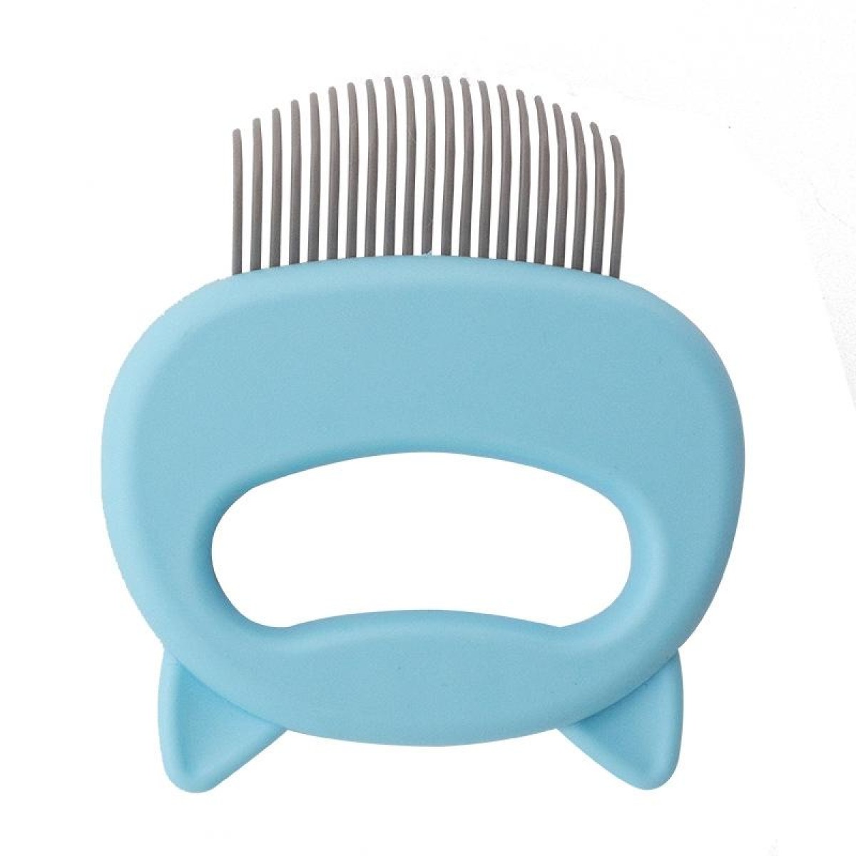 Pet Lice Comb Cat Hair Removal Comb Pet Massage Supplies(Blue)
