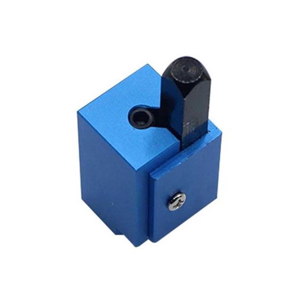 WF6774 Right-Angle Punch Chisel Embedded Hinge Door Lock Groove Woodworking Tool(Blue)