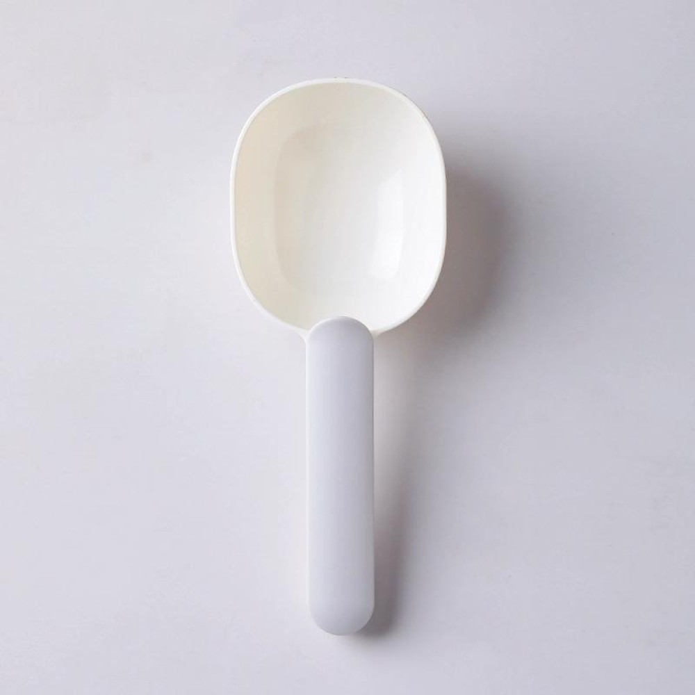 Cat Food Dog Food Spoon Pet Food Spoon Dog Cat Supplies(White+Gray)