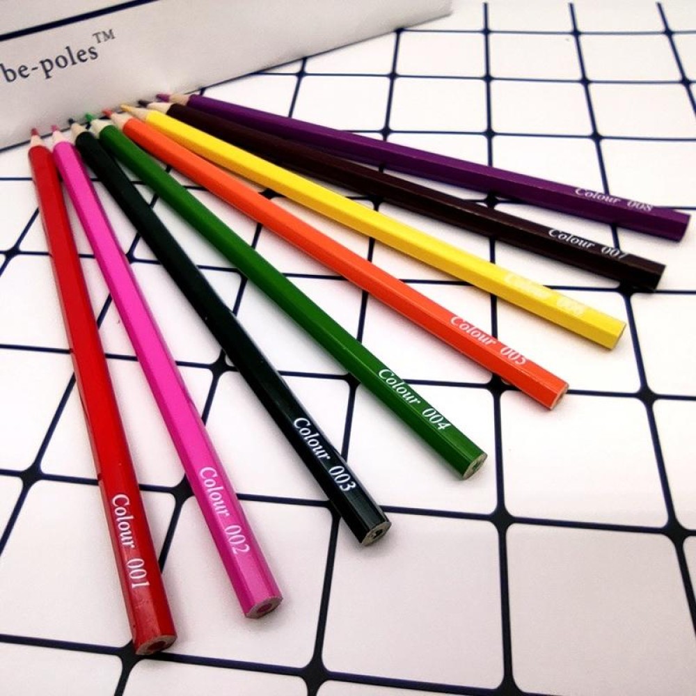 72-color Student Drawing Colored Pencil Full English Version Set