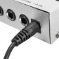 Mini Karaoke Audio Mixer4 Channel Line Mono Microphone Sound Mixing Amplifier For Family KTV