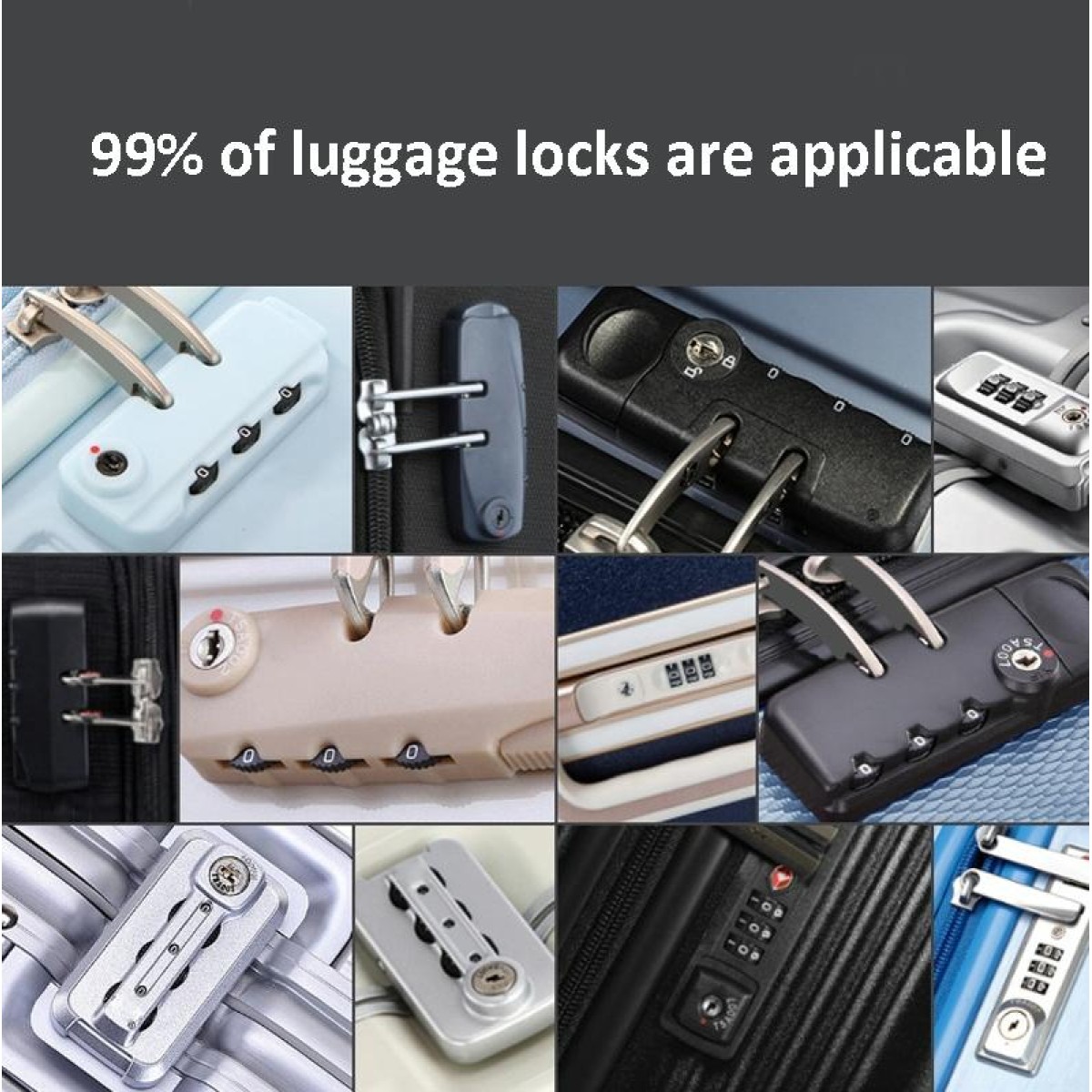 TSA007 Customs Lock Luggage Code Lock