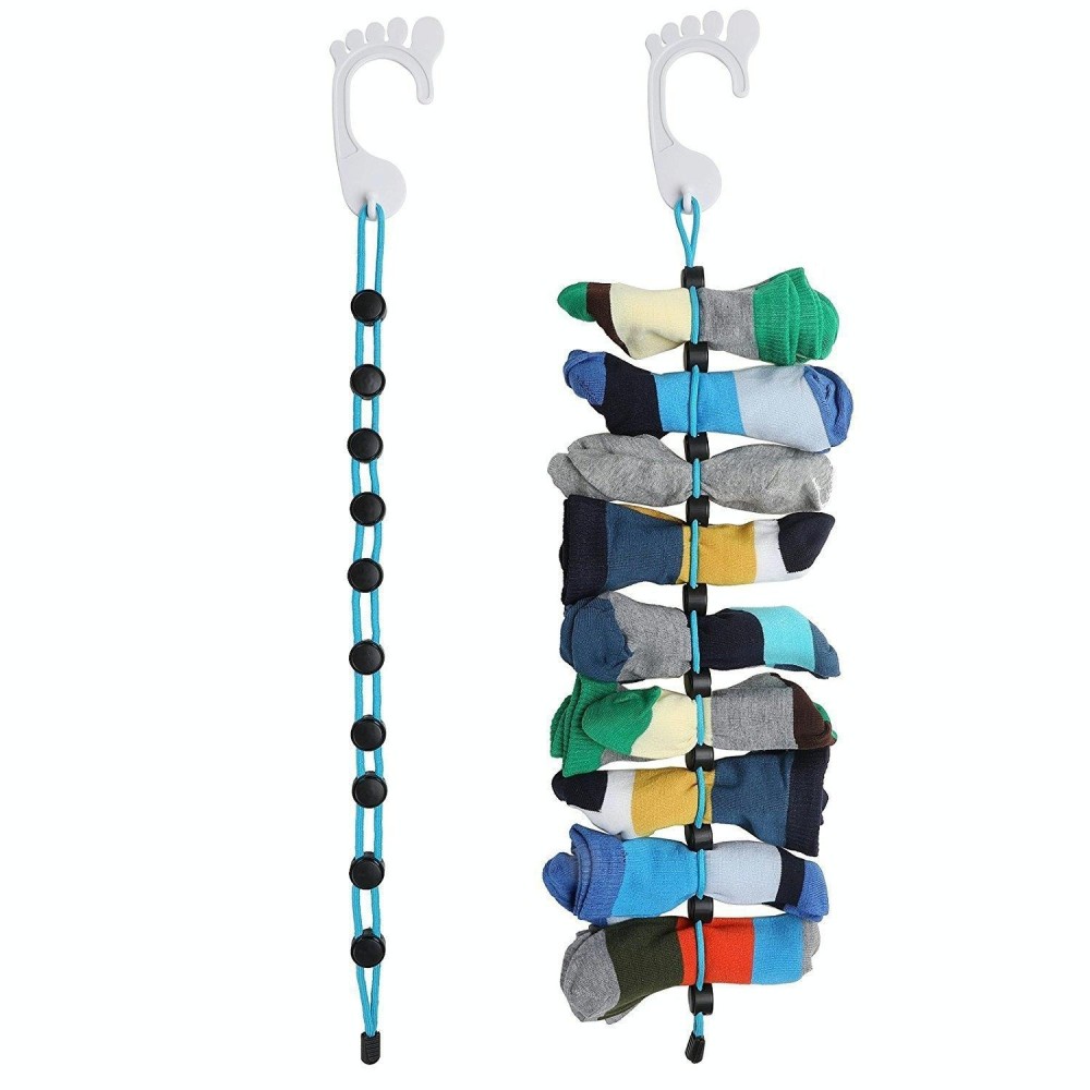 Socks Storage Organizer Socks Cleaning Aid  Hanging Socks, Romdom Color Delivery