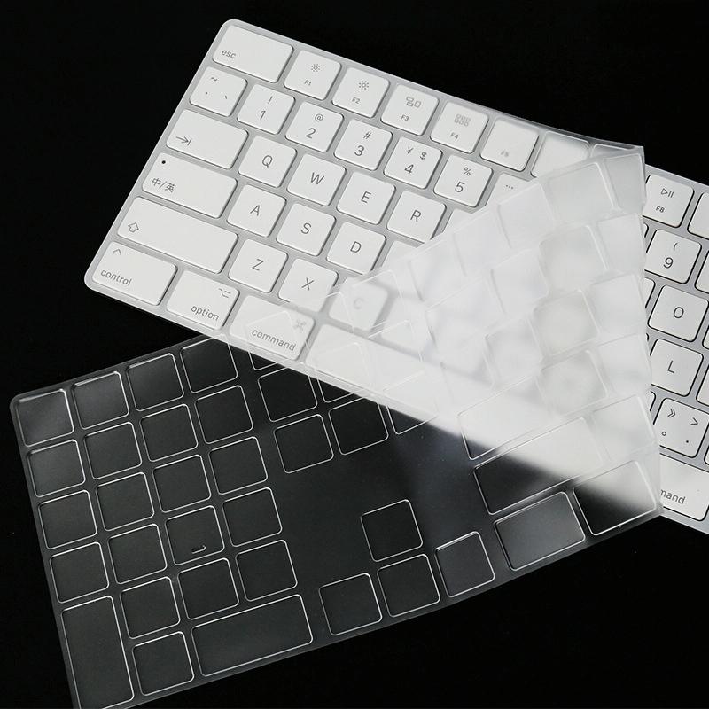 T17606 Computer Keyboard Film Transparent TPU Nano Long Keyboard Protective Film For iMac 2017 Magic Keyboard(with Number Model)