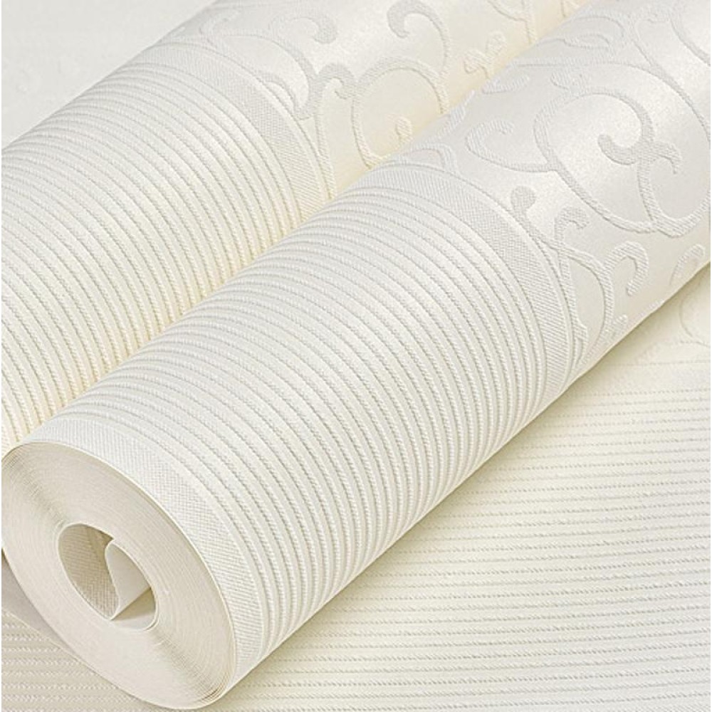 Modern Minimalist Bedroom Living Room Self-Adhesive Non-Woven Wallpaper Sticker, Specification: 0.53 x 3 Meters(588601)