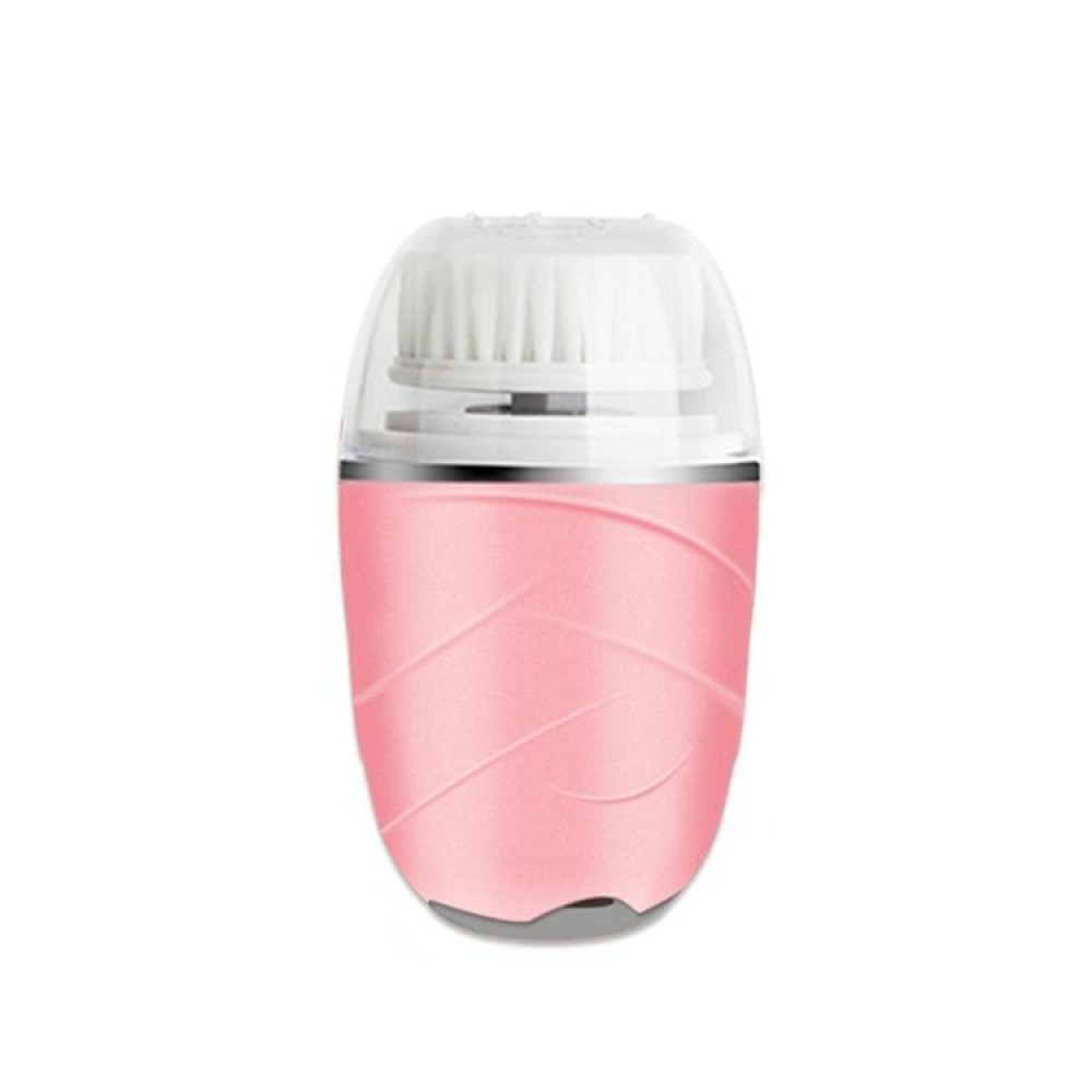 E001 Home Multifunctional Rotary Cleansing Apparatus Vibration Massage Facial Washing Apparatus(Pink)