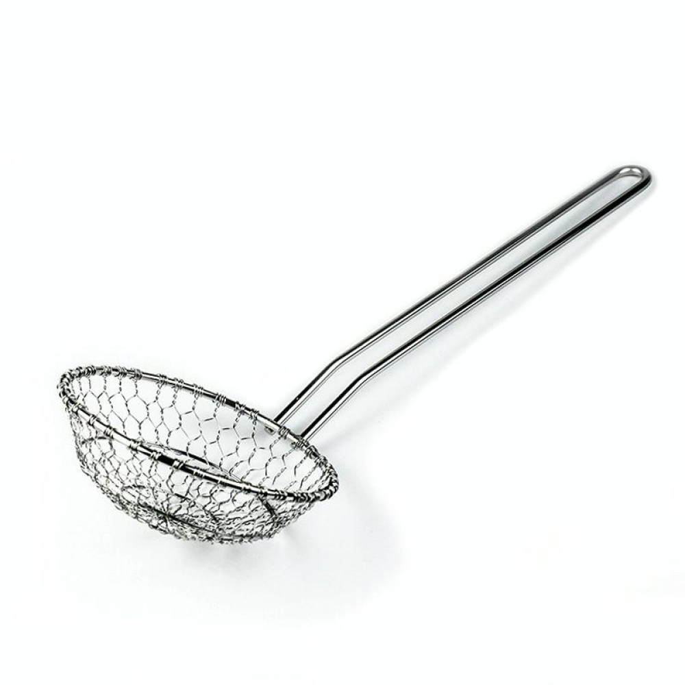 304 Stainless Steel Wire Mesh Fishing Practical Colander Durable Fried Cooking Fishing Fence