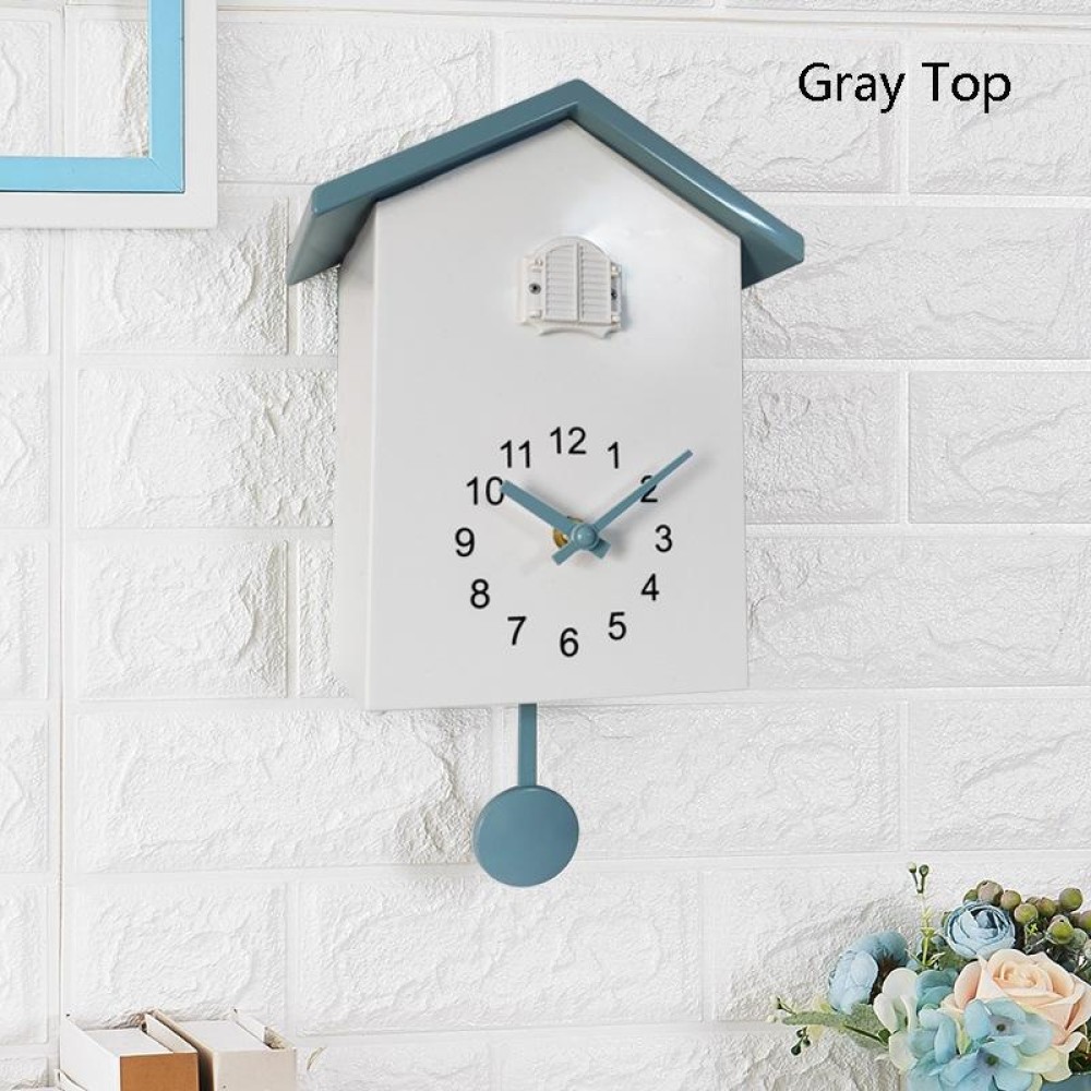 T60 Cuckoo Clock The Bird Reports On The Hour Clock, Colour: Gray Top