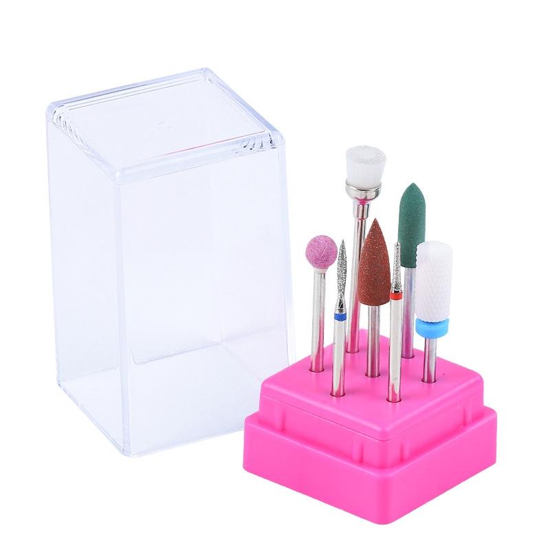 Ceramic Tungsten Steel Alloy Nail Strip Tool Set Grinding Machine Grinding Brush Polishing Tool, Color Classification: DH06
