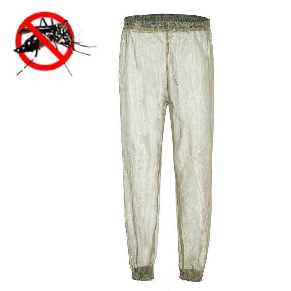 Camping Adventure Anti-Mosquito Bite Suit Summer Outdoor Fishing Breathable Mesh Anti-Mosquito Suit, Specification: Anti-mosquito Pants(L / XL)