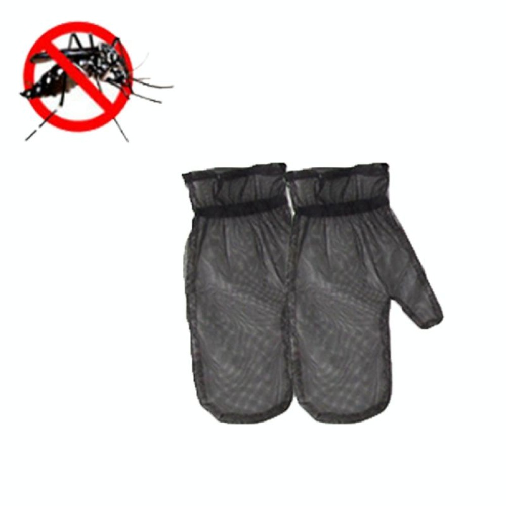 Camping Adventure Anti-Mosquito Suit Summer Fishing Breathable Mesh Clothes, Specification: Pairs Anti-mosquito Gloves(S / M)