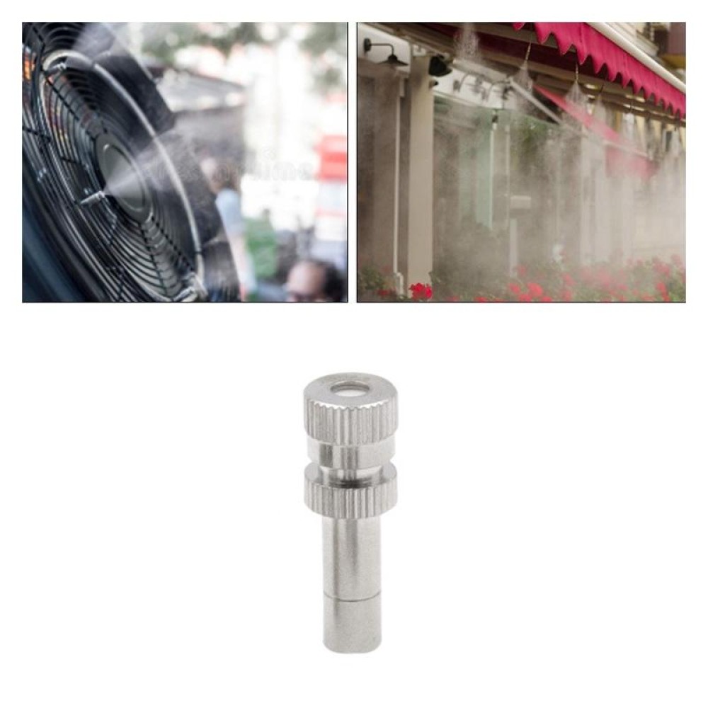 6mm Humidifying And Dedusting Cooling Atomizing Sprinkler Quick-Plug Fog Misting Nozzle, Model: 0.8mm