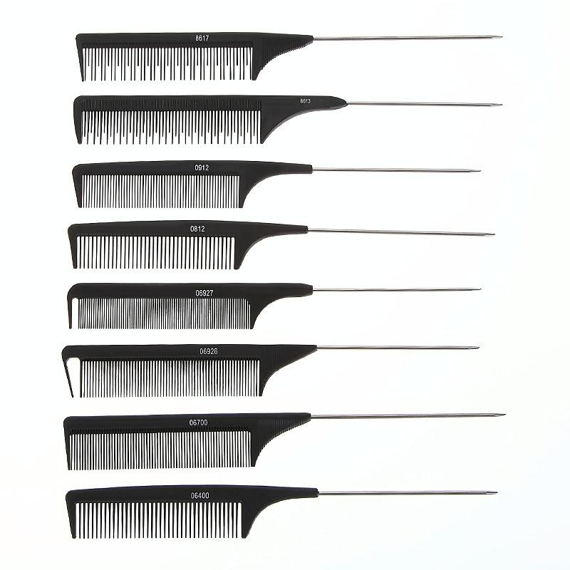12 PCS Men Haircutting Comb Hair Salon Flat Haircutting Comb(06400)