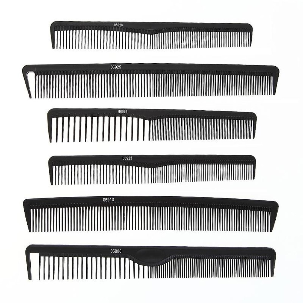 2 PCS Men Haircutting Comb Hair Salon Flat Haircutting Comb(06910)