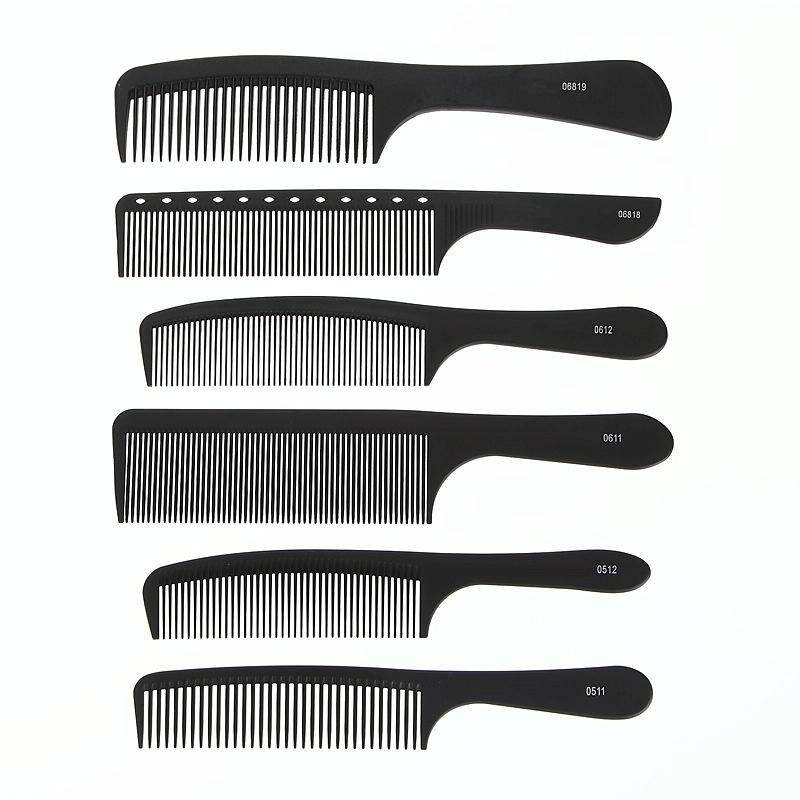 12 PCS Men Haircutting Comb Hair Salon Flat Haircutting Comb(0611)