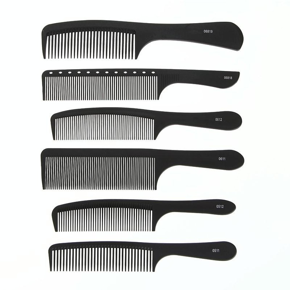 2 PCS Men Haircutting Comb Hair Salon Flat Haircutting Comb(0612)