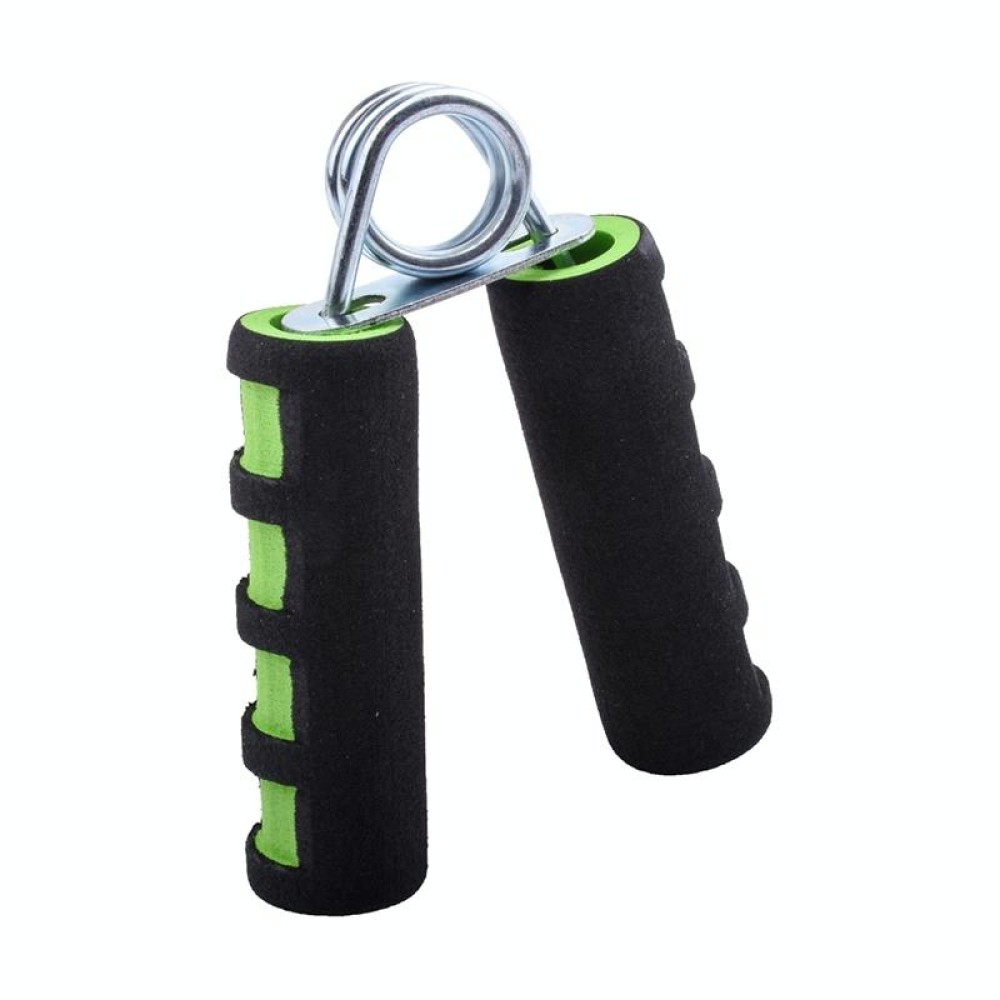 2 PCS Home Fitness Finger Exercise Spring Type A Grip With Foam Handle(Black Green)