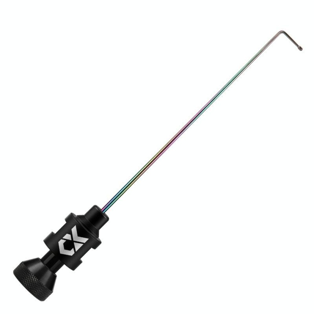 CX Decoupling Device Stainless Steel Needle Crucian Fish Platform Fishing Guard(2.5mm Black)