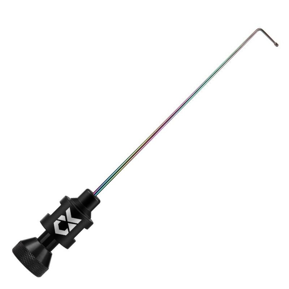CX Decoupling Device Stainless Steel Needle Crucian Fish Platform Fishing Guard(3.0mm Black)