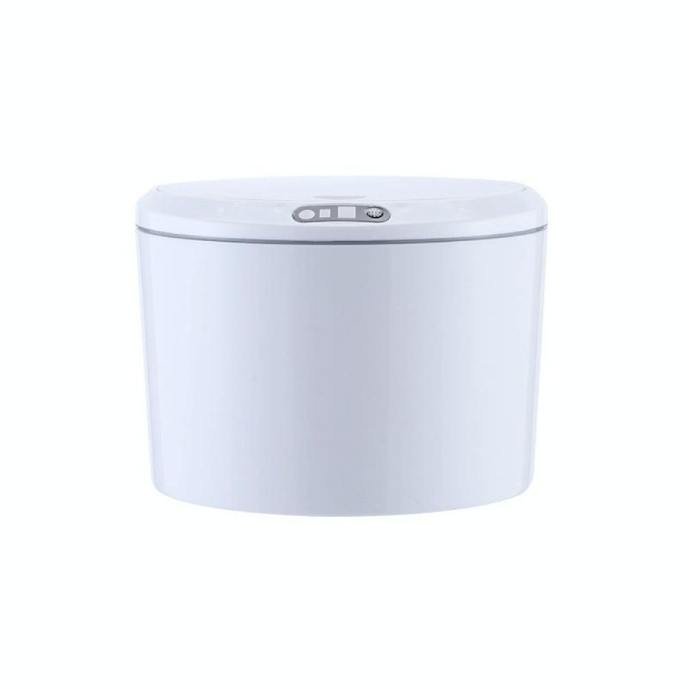 EXPED SMART Desktop Smart Induction Electric Storage Box Car Office Trash Can, Specification: 3L USB Charging (White)