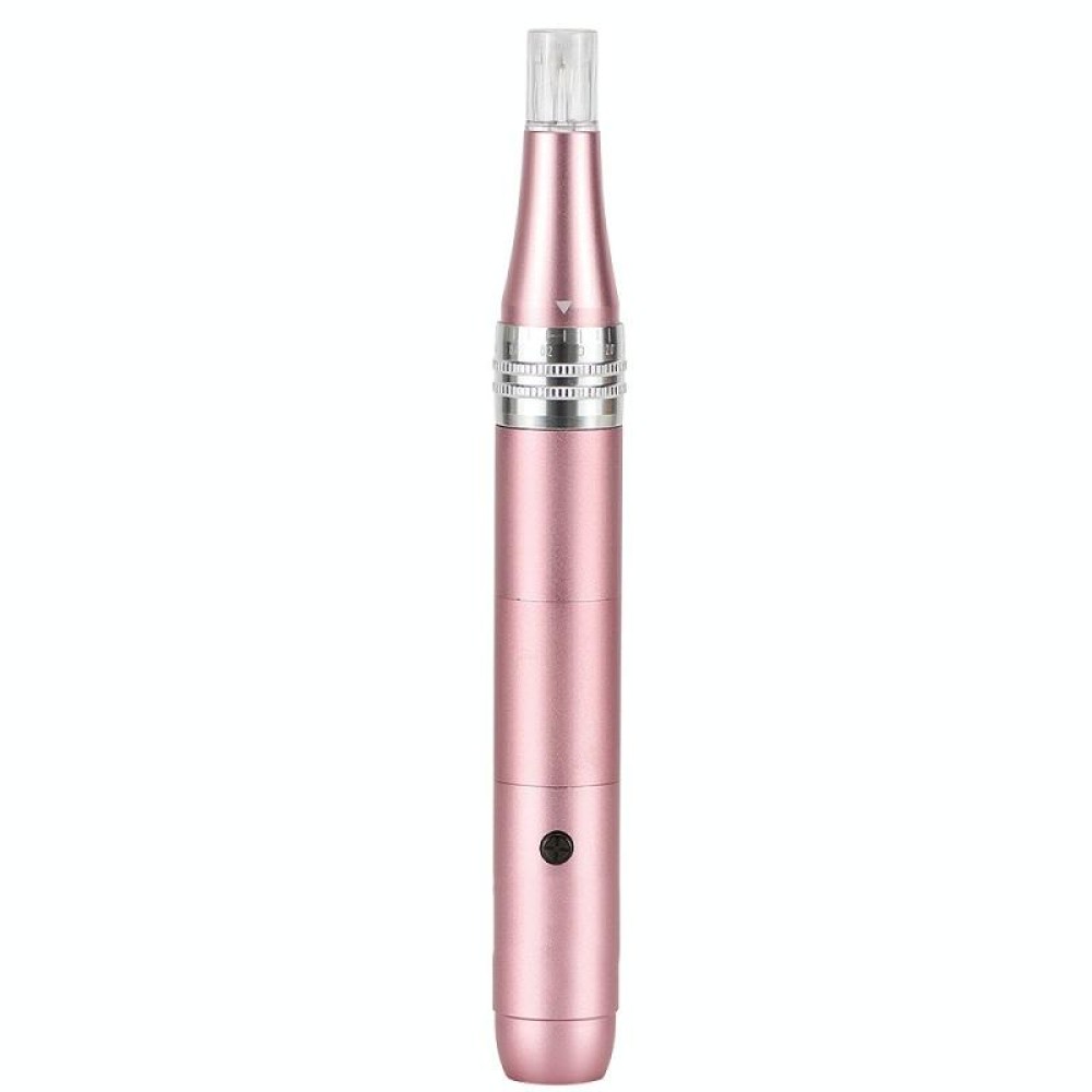 Microcrystalline Nano Electric Importer Micro-Needle Freckle Removal Beauty Instrument, Colour: Display Microneedle (Pink)