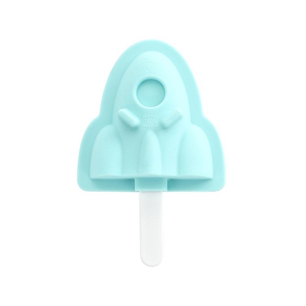 Household Silicone Popsicle Ice Cream Mold With Lid, Specification: Rocket