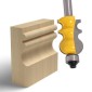 8 Handle Drop Bead Armrest Line Cutter Woodworking Engraving Machine Milling Cutter